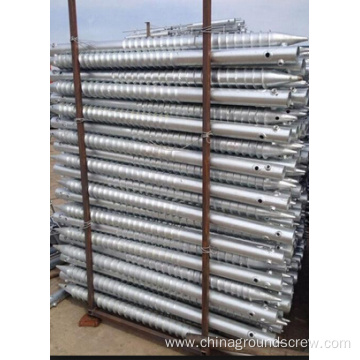 Hot Dip Galvanized Ground Screw Pile Screw Anchor